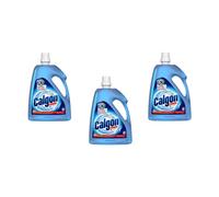 CALGON Lot de 3 Gels 3 en 1 Anticalcaire Nettoyant pour Lave-linge - 2,25L