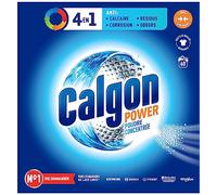 CALGON A2E Poudre 3 en 1 anti-calcaire et nettoyante compactee - 60 lavages - 1 Kg