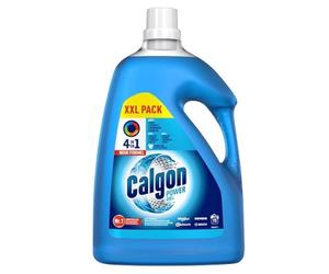 Calgon Power Gel 4 en 1 - Efficace contre le calcaire, la saleté, les odeurs et la corrosion - Adoucisseur d'eau protecteur pour machine à laver - 1 x 3,75 L