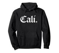 Cali California Retro - Vintage West Coast Vibes Old English Sweat à Capuche
