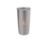 Cali Colombia Design vintage et élégant Gobelet isotherme en acier inoxydable double paroi