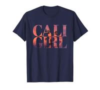 Cali Girl I Love California Palme Coucher de soleil T-Shirt