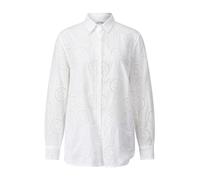 Caliban - Blouse à Broderies Anglaises Élégante - Femme - Blouses et Chemises - Blanc - Taille: 40 FR