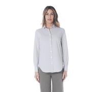 Caliban - Camicia in tessuto tecnico no stiro - Femme - Blouses et Chemises - Multicolore - Taille: 38 FR