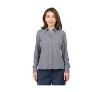 Caliban - Camicia microfantasia in tessuto no iron - Femme - Blouses et Chemises - Multicolore - Taille: 44 FR