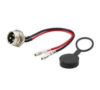 CALIBAN Port de charge en plastique noir pour scooter électrique