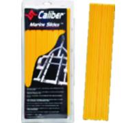 Caliber 23033 Lot de 10 glissières pour remorque Marine, Jaune - 3,8 x 38 cm