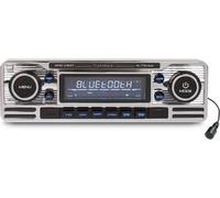 Caliber Auto Radio avec Bluetooth - 1 DIN - USB - 18 canaux de caractéristiques - look rétro (RMD120BT)
