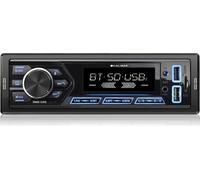 Caliber Autoradio avec Bluetooth - Autoradio avec USB, SD, AUX, FM - 1 DIN - Mains libres - Port de charge USB - 4 x 55 Watt (RMD035)