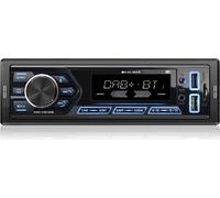 Caliber Autoradio avec Bluetooth - DAB - DAB+ - Autoradio avec USB, SD, AUX, FM - 1 DIN - Mains libres - Port de charge USB - 4 x 55 Watt (RMD035DAB)