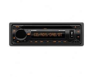 Caliber Autoradio Bluetooth DAB+ CD, USB, SD, 4x75W, Noir - RCD238DAB-BT | Kit mains libres, micro externe inclus, entrée AUX 3,5 mm, sorties RCA et subwoofer, connecteur ISO, égaliseur, tuner FM