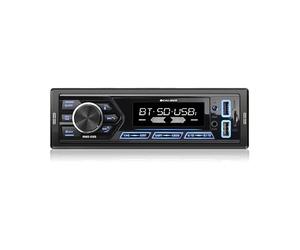 Caliber Autoradio Bluetooth & USB, 1-DIN, Kit Mains-Libres, 4x55W, 40mm de Profondeur, Charge Rapide 2.1A, MP3/FLAC (RMD035)
