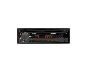 Caliber Autoradio - Radio Bluetooth Voiture - AUX - CD - FM - SD - USB - Illumination des Touches graduable - Kit Main Libre - 4X 75 Watts - Noir - 1 Din
