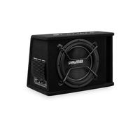 Caliber BC112SA-PRO - Caisson de Basse Voiture 12 Pouces Actif avec amplificateur intégré - Subwoofer Auto 200W RMS - 1000W crête - Noir