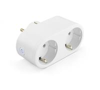 Caliber Double Smart Plug - Prise intelligente pour économiser l'énergie - Google Home, Amazon Alexa et Siri (HWP121E)