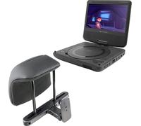 Caliber Draagbare DVD Speler Auto - 7 Inch Scherm - Incl Hoofdsteun Montagesysteem en Hoofdsteunhouder (MPD107)