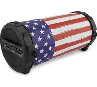 Caliber Drahtloser Lautsprecher mit Bluetooth USB und Akku- USA (HPG407BT-USA)
