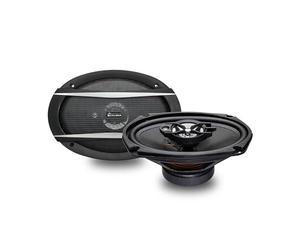 Caliber Haut Parleur Voiture - 2X Enceinte Voiture 150 Watt - Support de Montage Inclus - Noir - Haut-Parleur Ovale 6 x 9 inch (15 x 23cm)