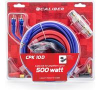 Caliber CPK10D Kit de câbles pour amplificateurs jusqu'à 500 W