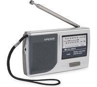 Caliber Radio portable à piles - Mini-radio de poche - Radio AM/FM avec prise casque (HPG311R)