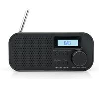 Caliber Radio portable DAB + avec fonction réveil - sans fil jusqu'à 8 heures - USB - prise casque (HPG318DAB)