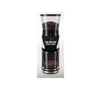 Melitta Calibra 1027-01, moulin à café électrique avec balance intégrée, broyeur conique, Noir / Inox - 1027-01