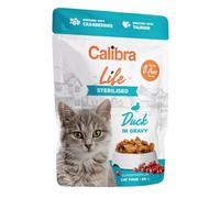 CALIBRA Cat Life Pouch Sterilised Duck in gravy - pour chats stérilisés - 85 g