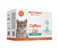 CALIBRA Cat Life Pouches Sterilised Multipack in gravy - pour chats stérilisés - 12x85 g