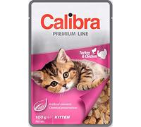 Calibra Cat Premium Kitten Turquie et Poulet 100 g Sac pour chat Dinde