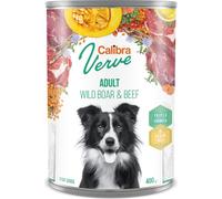 Calibra Dog Gf Verve Adulte Boîte De Porc Et De Veau 6X400Gr