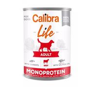 CALIBRA Dog Life Adult Beef with Carrots - pour chiens adultes - 400 g