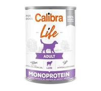 CALIBRA Dog Life Boîte d'agneau pour adulte 6 x 4 00 g