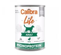CALIBRA Dog Life Adulte Canard avec Riz 400g