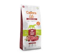 CALIBRA Dog Life Junior Large Fresh Beef 12 kg pour juniors de grandes races avec du bœuf