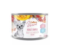 CALIBRA Dog Verve GF Adult Small Beef&Chicken - Nourriture humide sans céréales avec du bœuf et du poulet pour chiens de petites races - 200 g