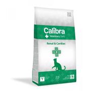 CALIBRA Veterinary Diet Cat Renal & Cardiac - pour chats recommandée pour soutenir la fonction rénale - 2 kg