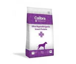 CALIBRA Veterinary Diet Dog Ultra-Hypoallergenic Insect - protéines d'insectes pour la réduction des intolérances alimentaires - 12 kg