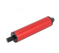 Calibrateur de tension pour raquettes de badminton, calibrateur à ressort pour machine de cordage de tennis, jauge de tension en alliage d’aluminium testant jusqu’à 100 lb pour les (Rouge)