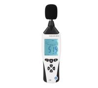 calibrateurs de décibels, Sonomètre numérique avec écran LCD, maintien maximum, rétroéclairage et capteur de sensibilité