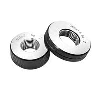 Calibre à anneau pour filetage, Ensemble Métrique De Jauge D'anneau Filetage Go No Test Pas Interne Paquet 2 Tailles Multiples(M14X2.0)