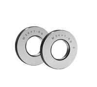 Calibre à anneau pour filetage, Jeu de jauges à bague filetée 6g TZ, dents fines métriques Non Standard M26 M35, main droite(M32.5x0.75)