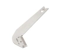 Calibre de Foret en Acier Inoxydable 118 Degrés, Mesure Frontale Précise | Outil Rigide et Lisible, Usage Professionnel ou Personnel, Finition Argentée, pour Affûtage et Contrôle