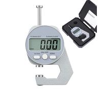Calibre électronique - Outil de mesure de précision - Micromètre numérique - Selle de conversion d'unité avec écran LCD pour perles, bijoux, artisanat, tête pointue, pointe incurvée, mesure