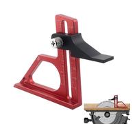 Calibre pour scie de banc - Outil de mesure réglable pour fraiseuse | accessoire usiné à précision, antidérapant pour menuiserie et projets de bricolage avec matériau résistant à l'usure