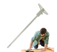 Calibres Pour Mesurer | Règle Multifonctionnelle Haute Précision Menuiserie - Calibres de Bricolage pour Électronique et Menuisiers - pour Bricolage Maison Quincaillerie Réparation Auto Bijouterie Art