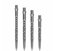 Caliburn Evo Dart Points HAN G2 | Pointes de rechange avec pointe en acier (argent, 28 mm)