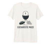 Calice de messe eucharistique hôte Communion catholique T-Shirt Haut de Gamme
