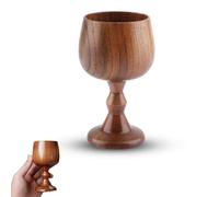 Calice En Bois, 150 Ml Gobelets Vintage, Tasse En Bois Saine Café Élégant En Bois, Tasses À Vin, Gobelet À Vin En Bois Wine Glasses Pour La Maison, La Cuisine, Le Bureau, L'hôtel