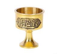 Calice en Laiton Massif pour Rites Sacrés et Eucharistie(L)
