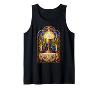 Calice et eucharistie Gothique catholique mosaïque Art Art Débardeur